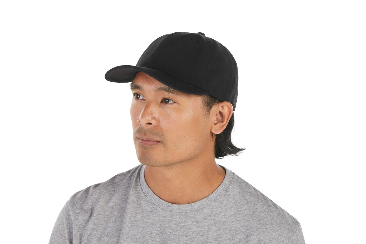 father-s-day-2026-dad-hat-q9 WebPDP-HAT004002_Recycled_Poly_Dad_Hat_Black_Studio_Harper_Studios_0723_Side__HAT004002OS.jpg