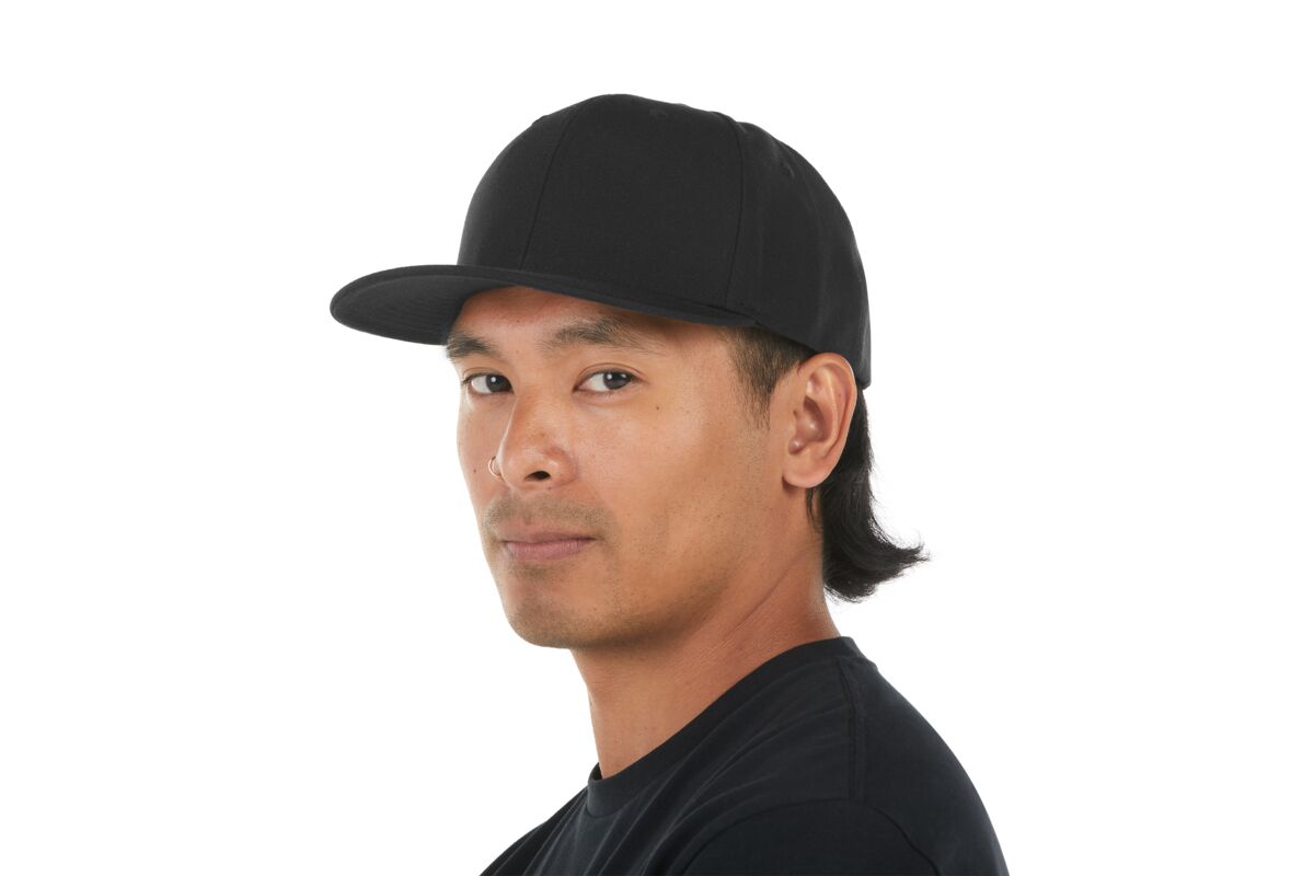 recycled-poly-classic-6-panel-hat-y3 WebPDP-HAT001002_Recycled_Poly_Classic_6Panel_Hat_Black_Studio_Harper_Studios_0723_Side_3__HAT001002OS.jpg